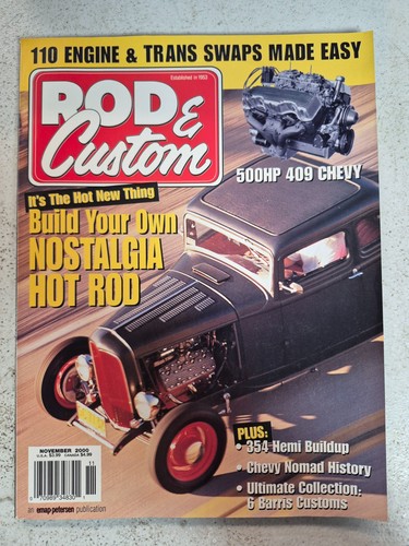 Rod custom magazine november - rod, &