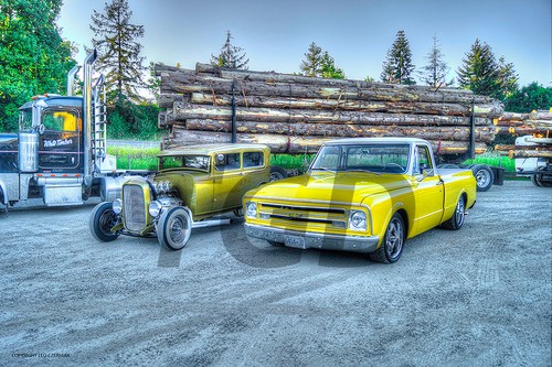 Chevy pick hot - pick, hdr