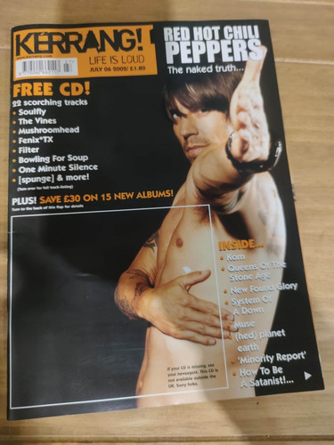 Kerrang 911 rhcp martin - kerrang!,