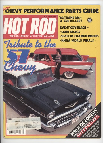 Hot rod january - january, 1982
