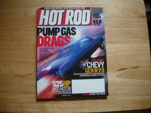 Hot rod magazine august - hot,
