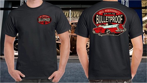Bulletproof speed shop shirt - shop, t-shirt