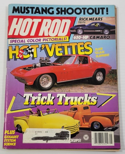 Pv1 hot rod magazine - pv1), 1987