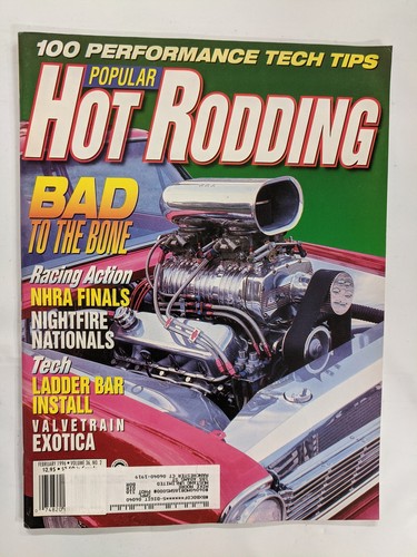 Popular hot rodding magazine - hot,