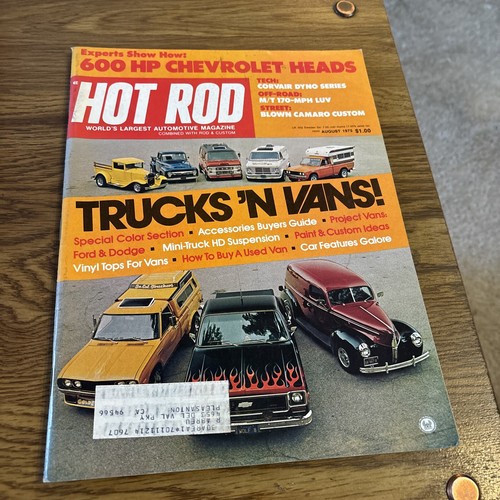 Hot rod magazine - hot, august