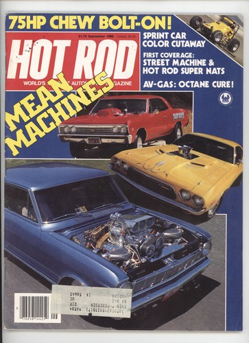 Hot rod september 1982 75hp - 1982,
