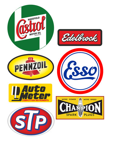 Gasoline sticker xxl - 7x,