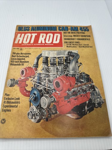 1969 july hot rod - rod, magazine