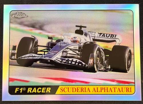 Topps chrome 2022 yuki - f1, ◆