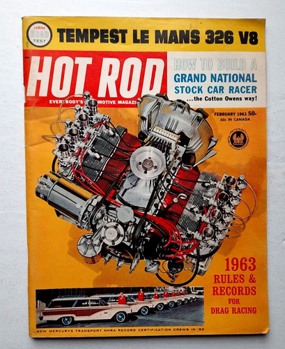 Hot rod february - hot, vtg