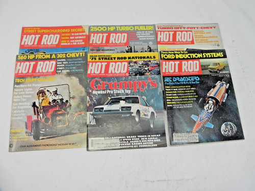 1975 hot rod magazine - magazine, 6