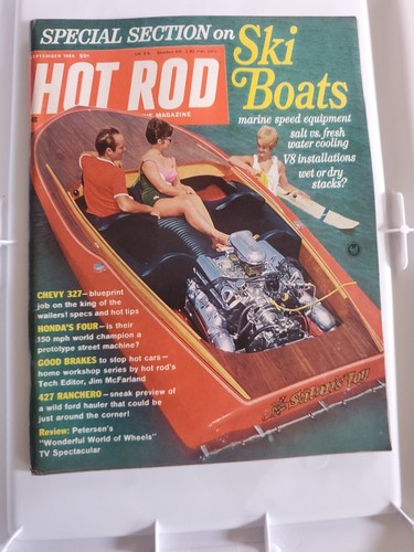 Vintage hot rod - hot, magazine
