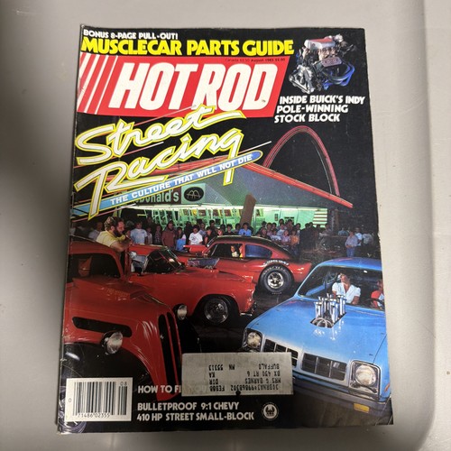 Hot rod magazine august - rod,