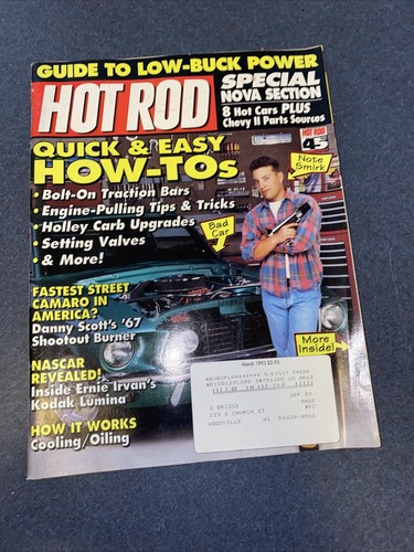 March 1993 hot rod magazine - 1993,