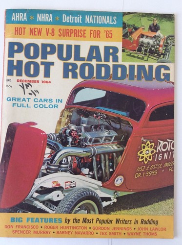 Popular hot rodding dec 1964 - rodding,