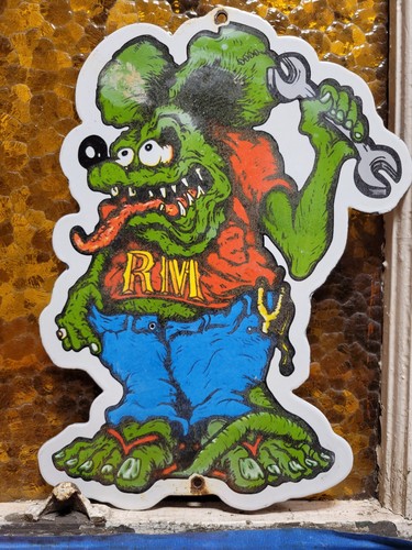Vintage rat fink porcelain - rat,