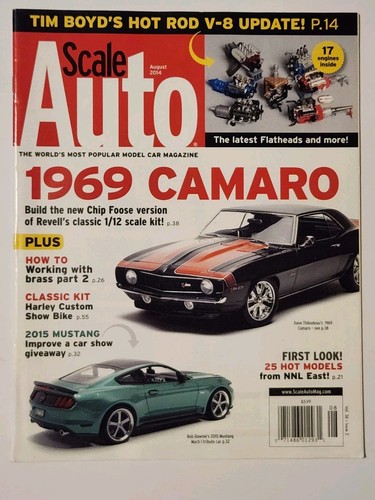 Scale auto magazine - magazine, august