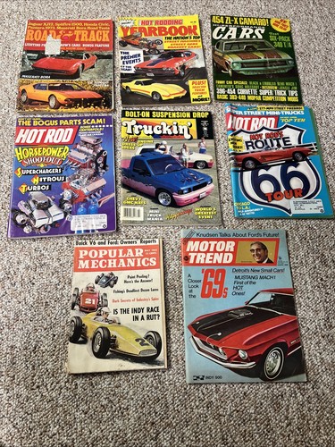 Lot vtg muscle car hot - vtg, rod