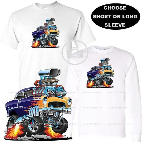 Chevrolet chevy 1955 flaming - chevrolet,