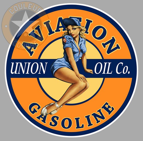Pinup gasoline union garage - pinup,