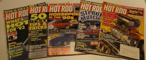 Hot rod magazine lot - hot,