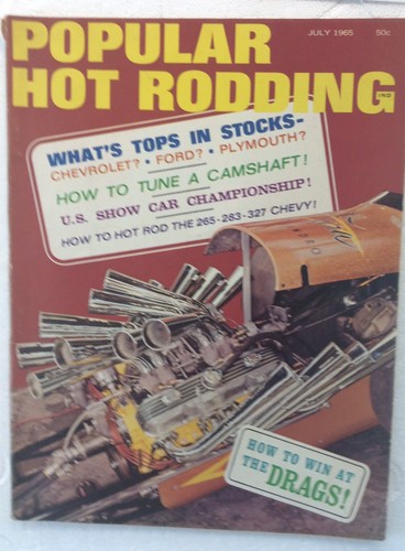 Popular hot rodding magazine - hot,