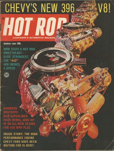 March 1965 hot rod - march, magazine