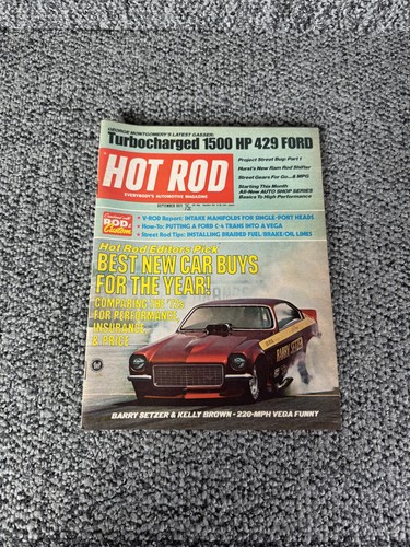Vintage hot rod magazine - hot,