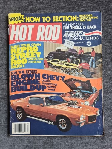 Hot rod magazine - rod, 1977