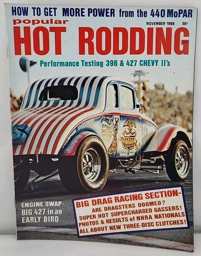 Popular hot rodding magazine - hot,