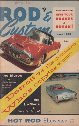 Rod custom june 1956 - rod, –