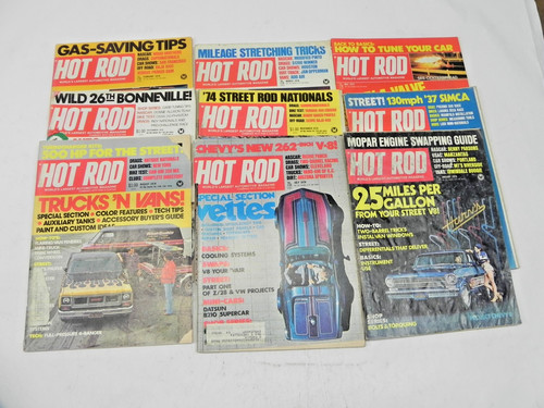 1974 hot rod magazine - hot,