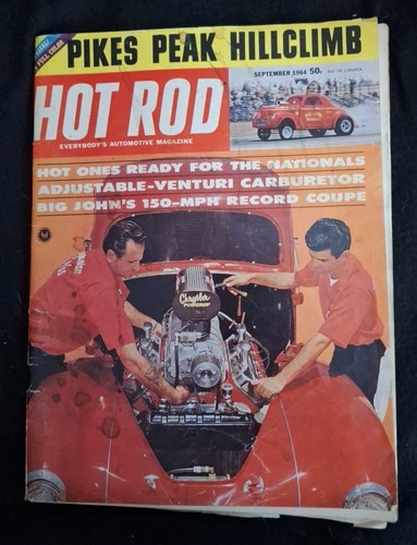 Hot rod magazine september - rod,
