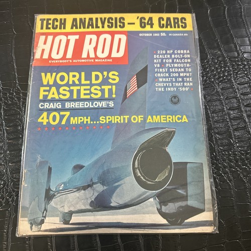 Hot rod magazine - rod, 1963