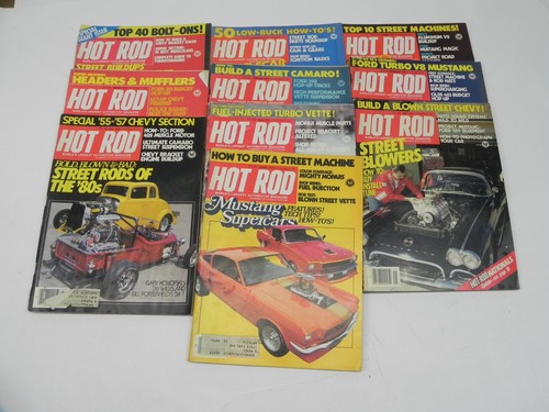 1979 hot rod magazine - magazine, lot