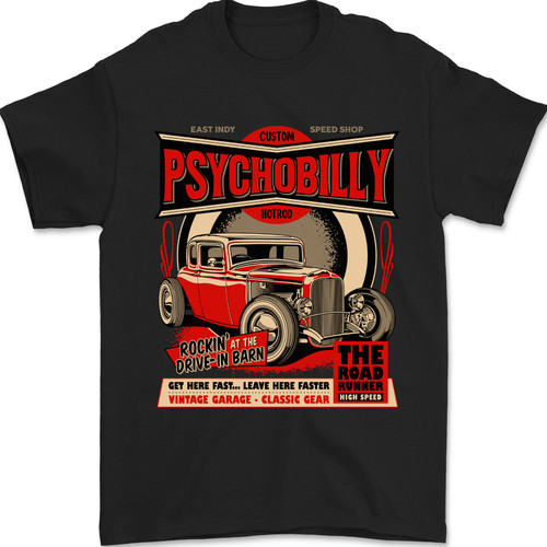 Psychobilly custom hot - custom,