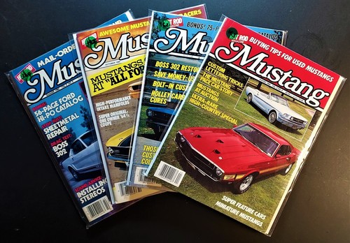 Hot rod magazine - rod, "mustang"