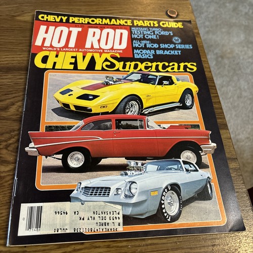 Hot rod magazine january 1979 - magazine,