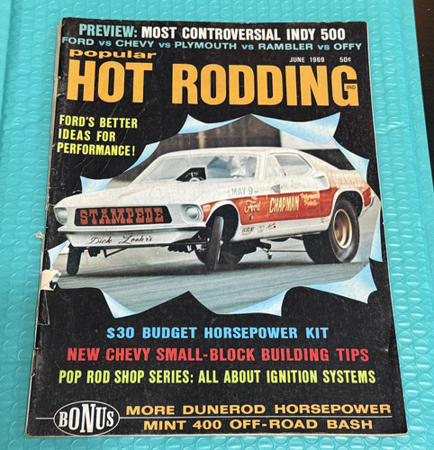 Popular hot rodding magazine - hot,