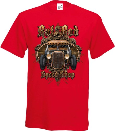 Red tone hot rod - rod, us