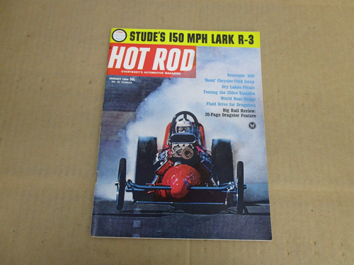 Hot rod magazine january - hot,
