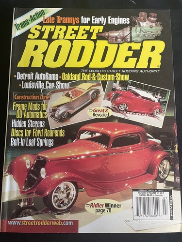 Street rodder magazine july - rodder,