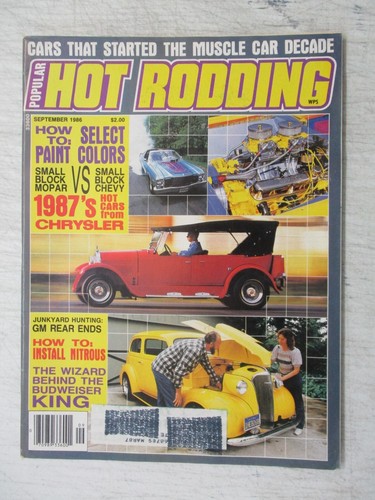 Popular hot rodding magazine - popular,