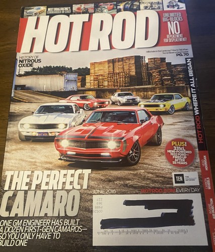 Hot rod magazine june - 2016, the