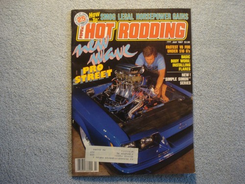 Popular hot rodding - 1987, july