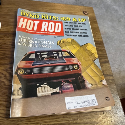 Hot rod magazine - hot,