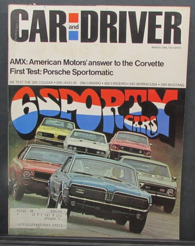 March 1968 car driver - march,