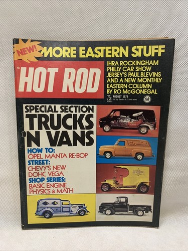 Hot rod august 1973 - 1973, world's