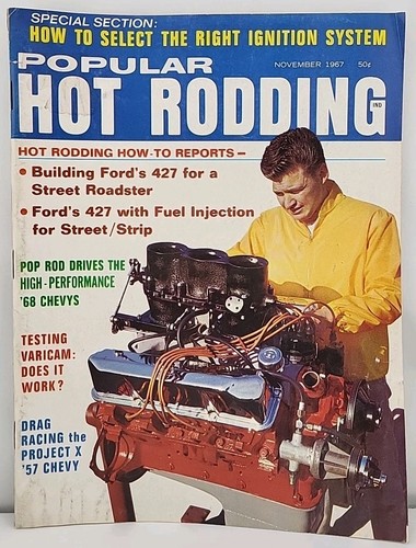 Popular hot rodding magazine - hot,