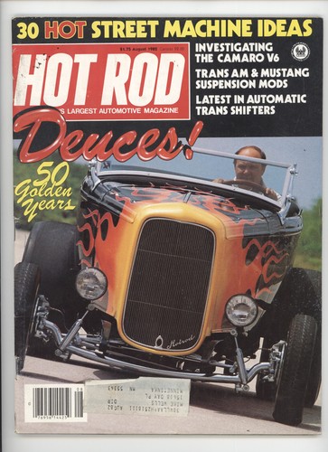 Hot rod august 1982 deuces - hot,